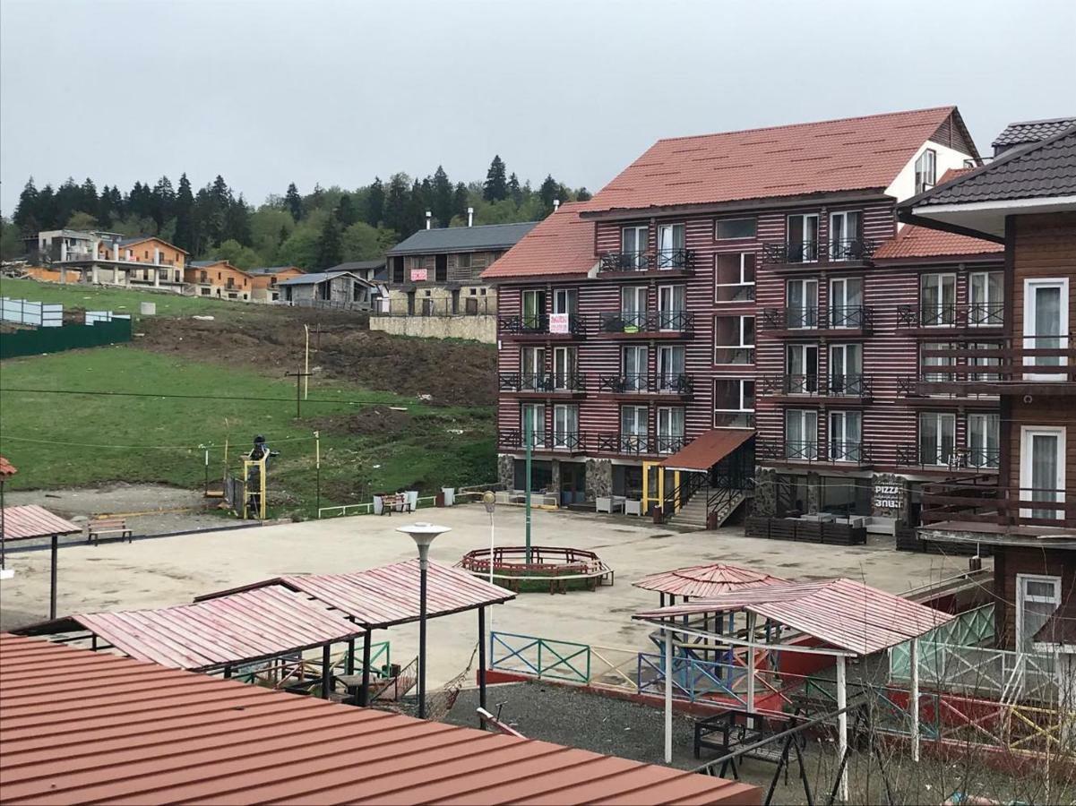 Mgzavrebi Apartment In Bakuriani Kültér fotó